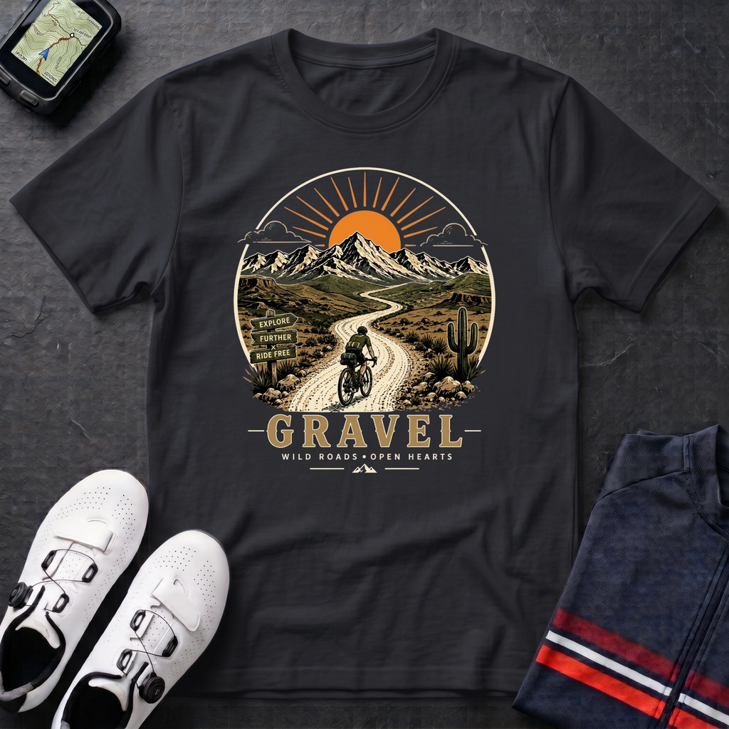 Gravel Wild Roads T-Shirt
