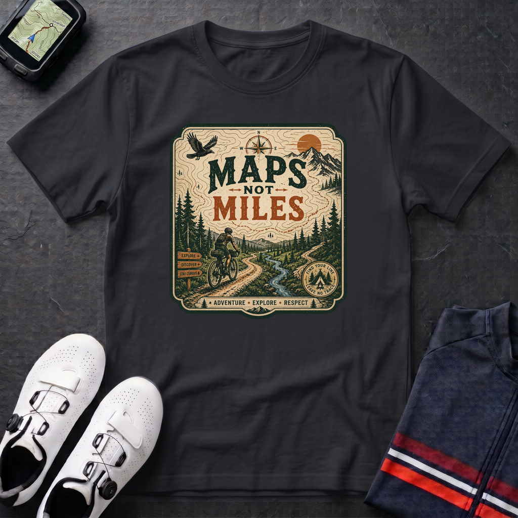 Maps Not Miles T-Shirt