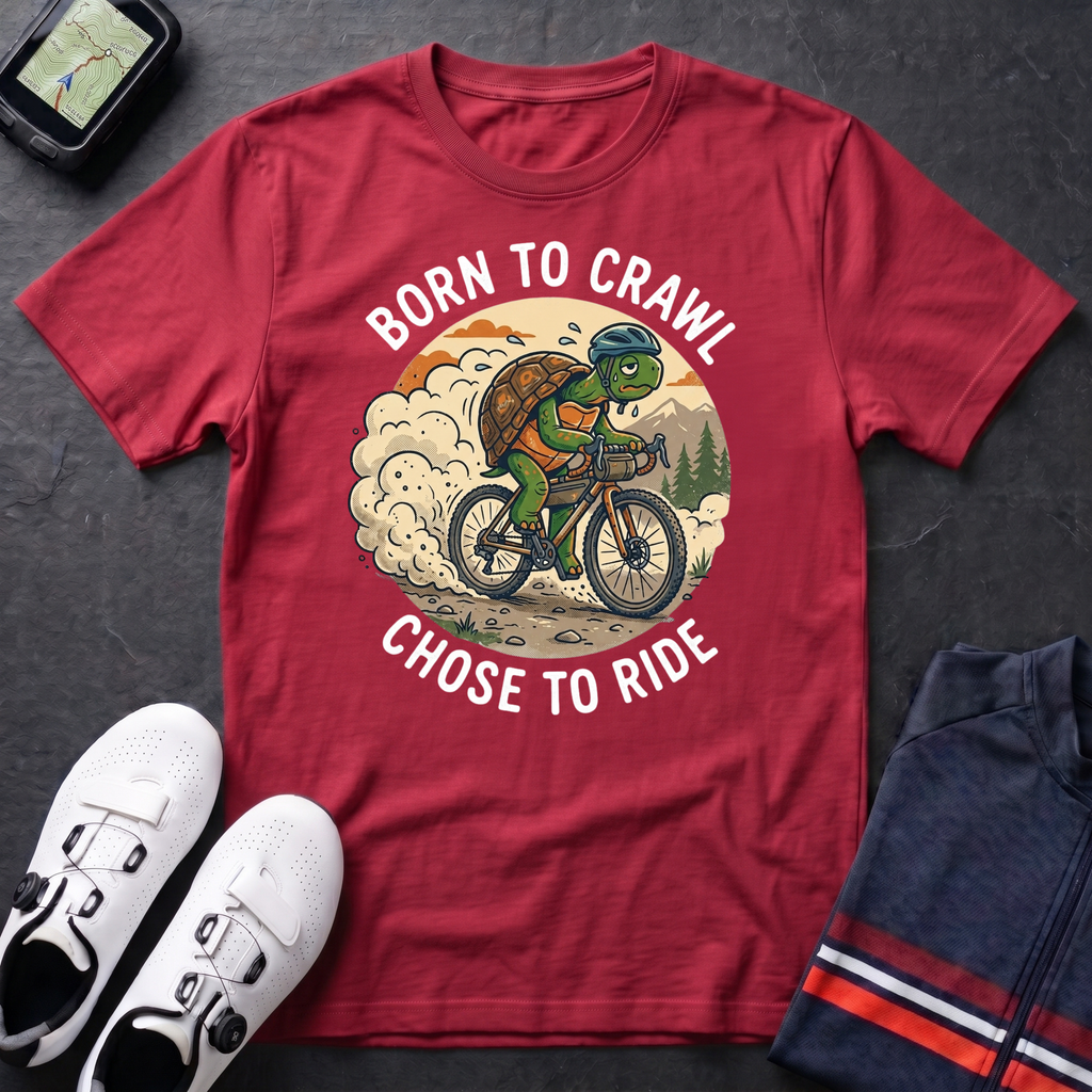 Turtle Born to Crawl T-Shirt
