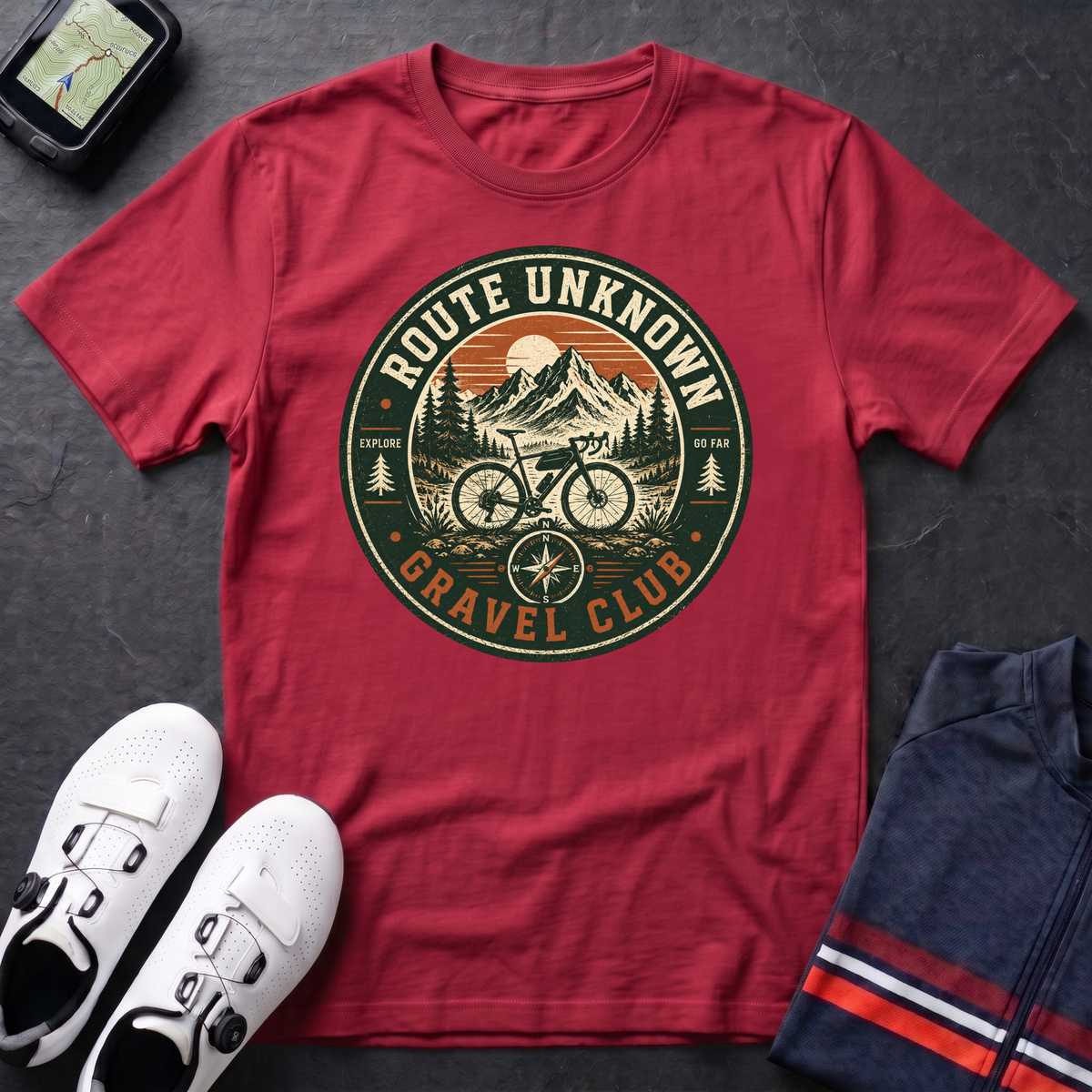 Route Unknown Gravel Club T-Shirt