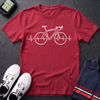 Road Bike ECG T-Shirt