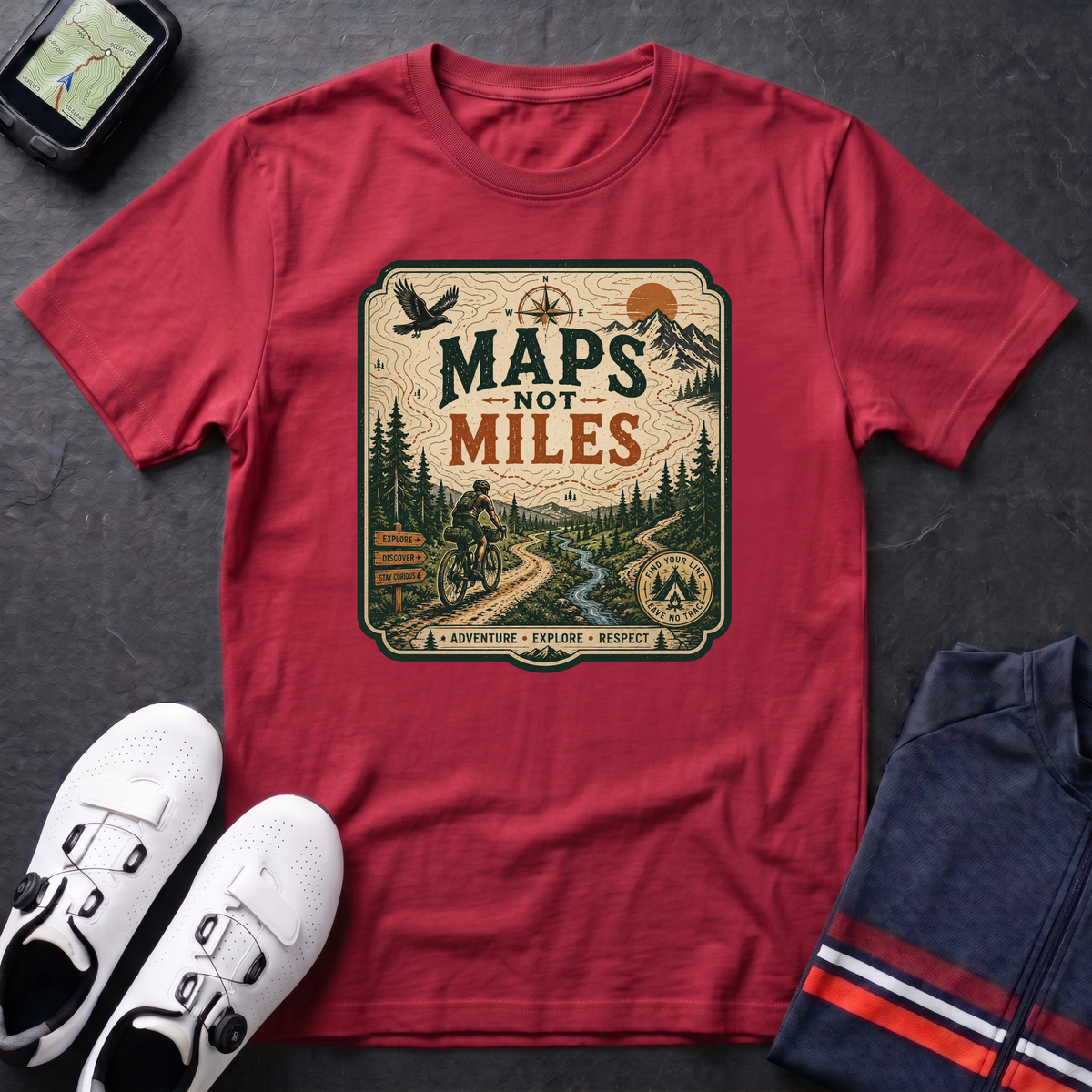 Maps Not Miles T-Shirt
