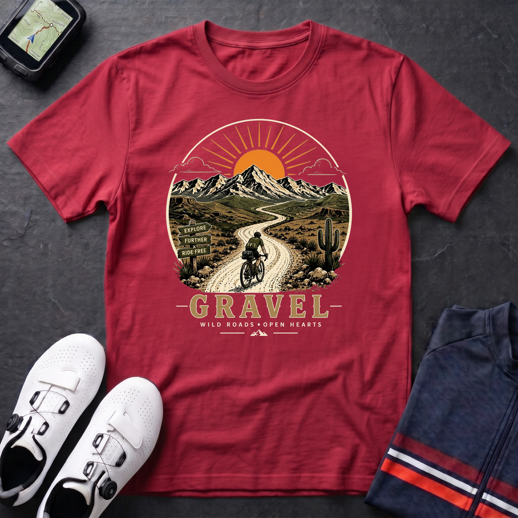 Gravel Wild Roads T-Shirt