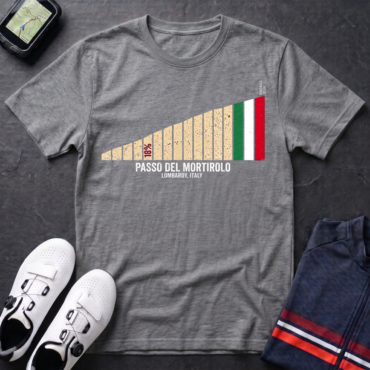 Mortirolo Profile T-Shirt