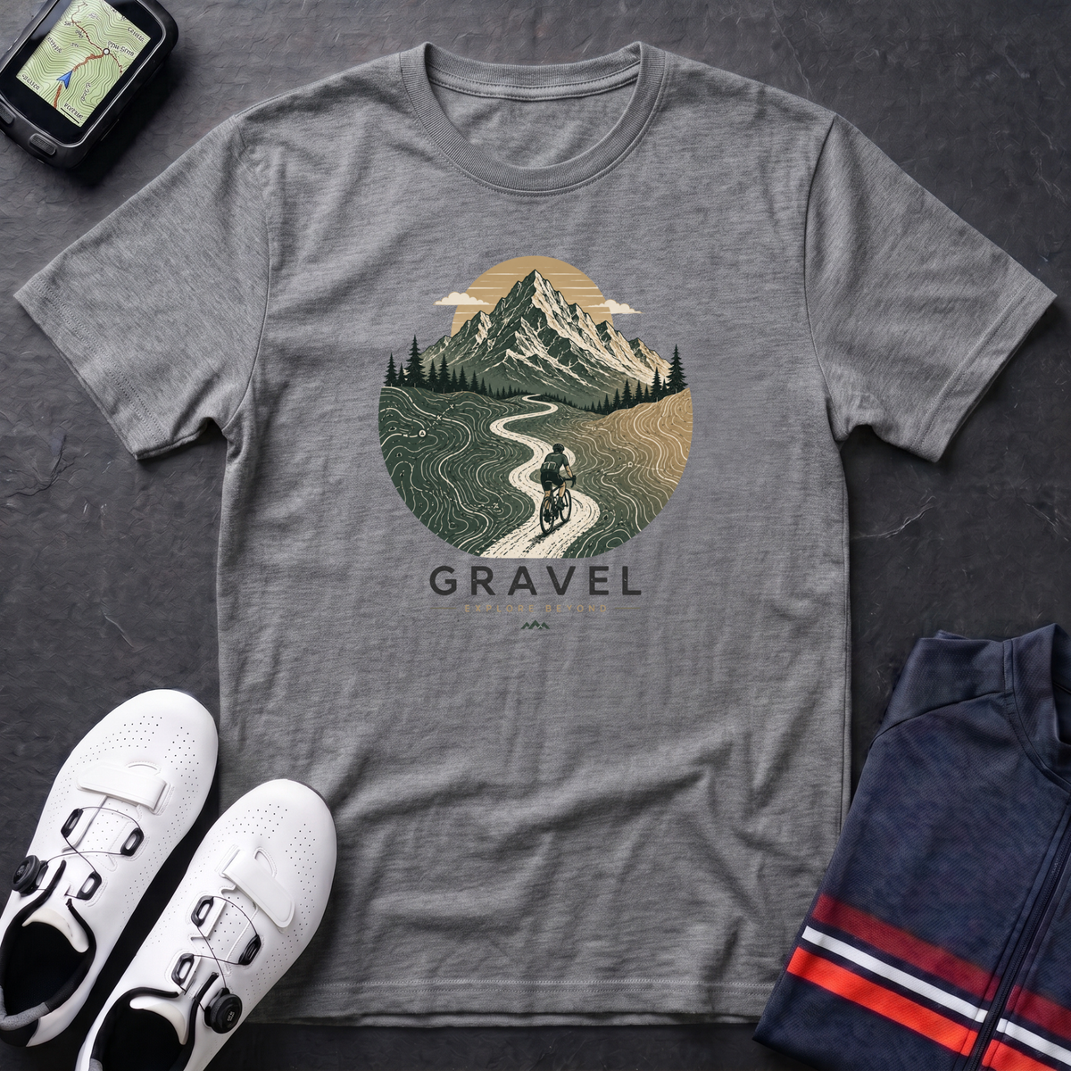 Gravel Explore Beyond T-Shirt