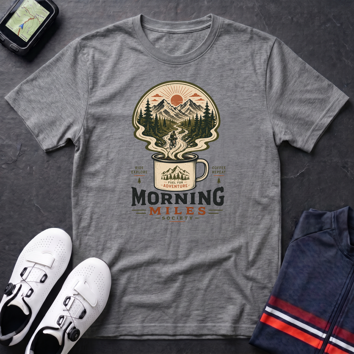 Morning Miles Society T-Shirt