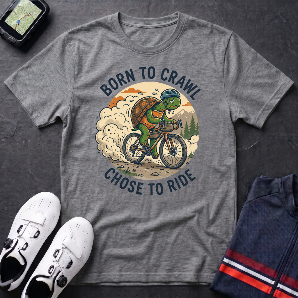 Turtle Born to Crawl T-Shirt