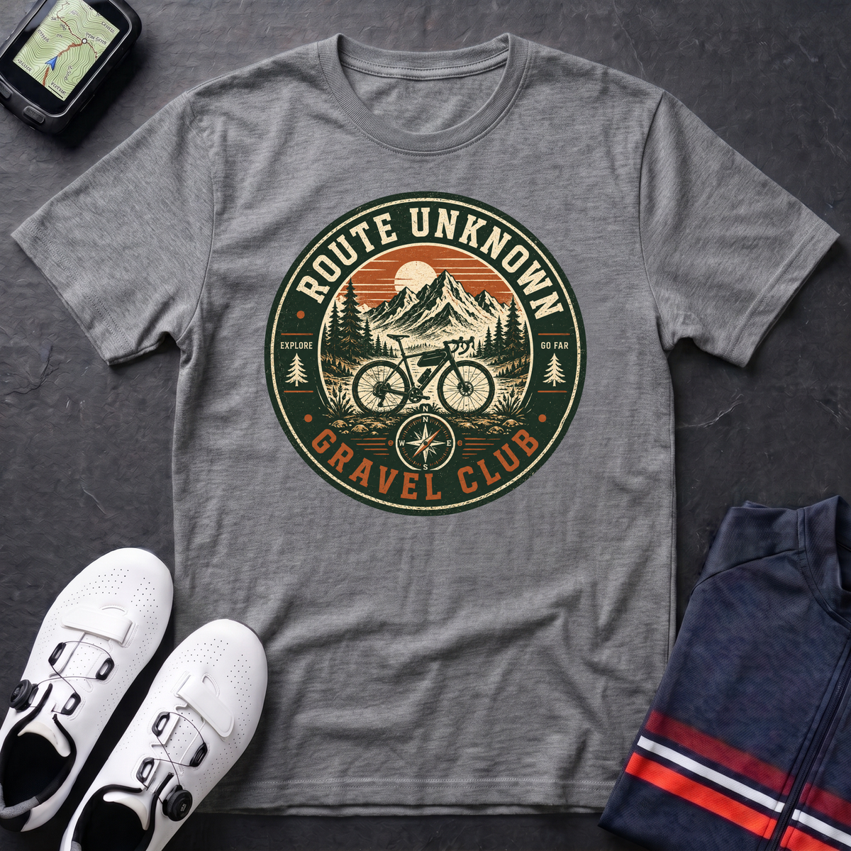Route Unknown Gravel Club T-Shirt
