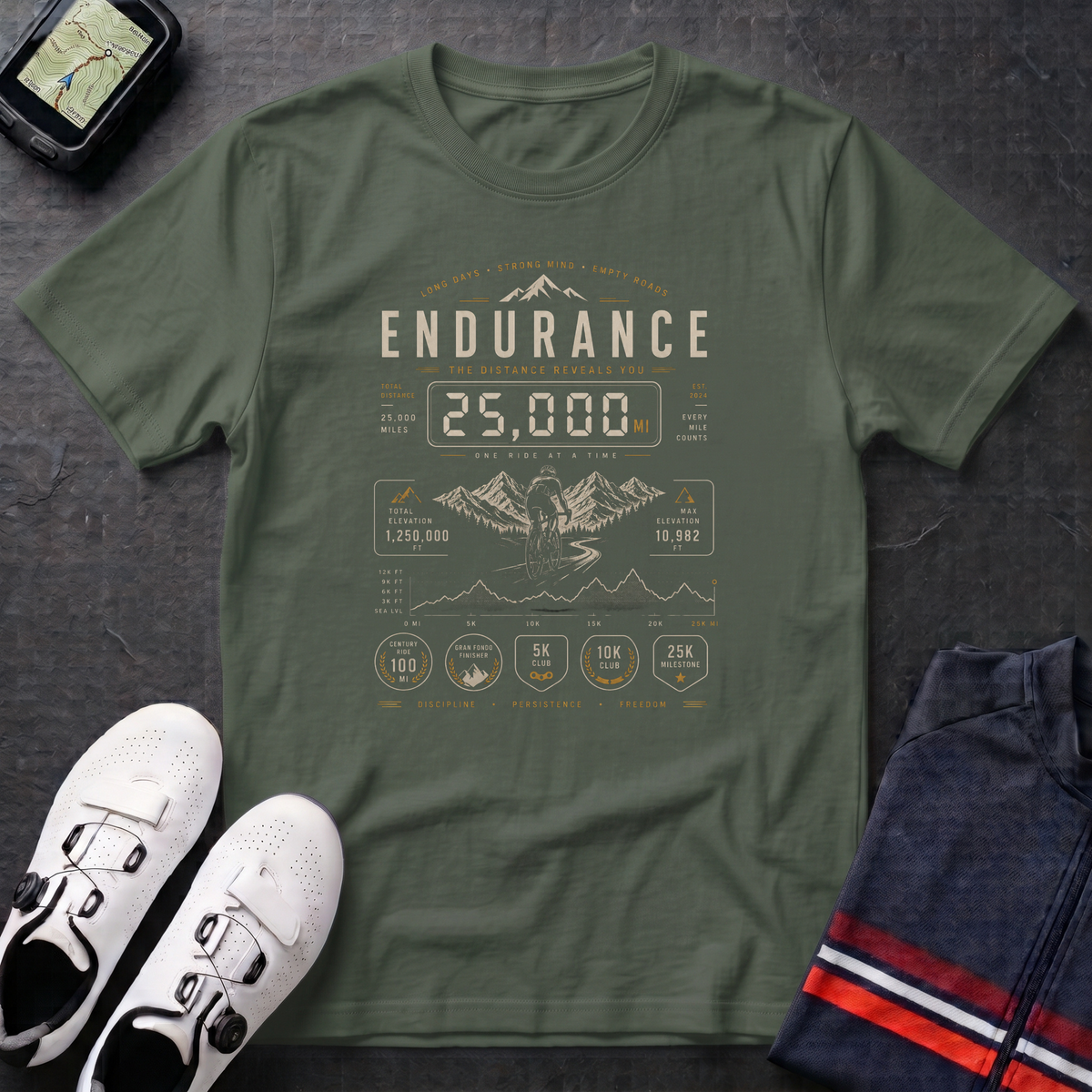 Endurance Odometer T-Shirt