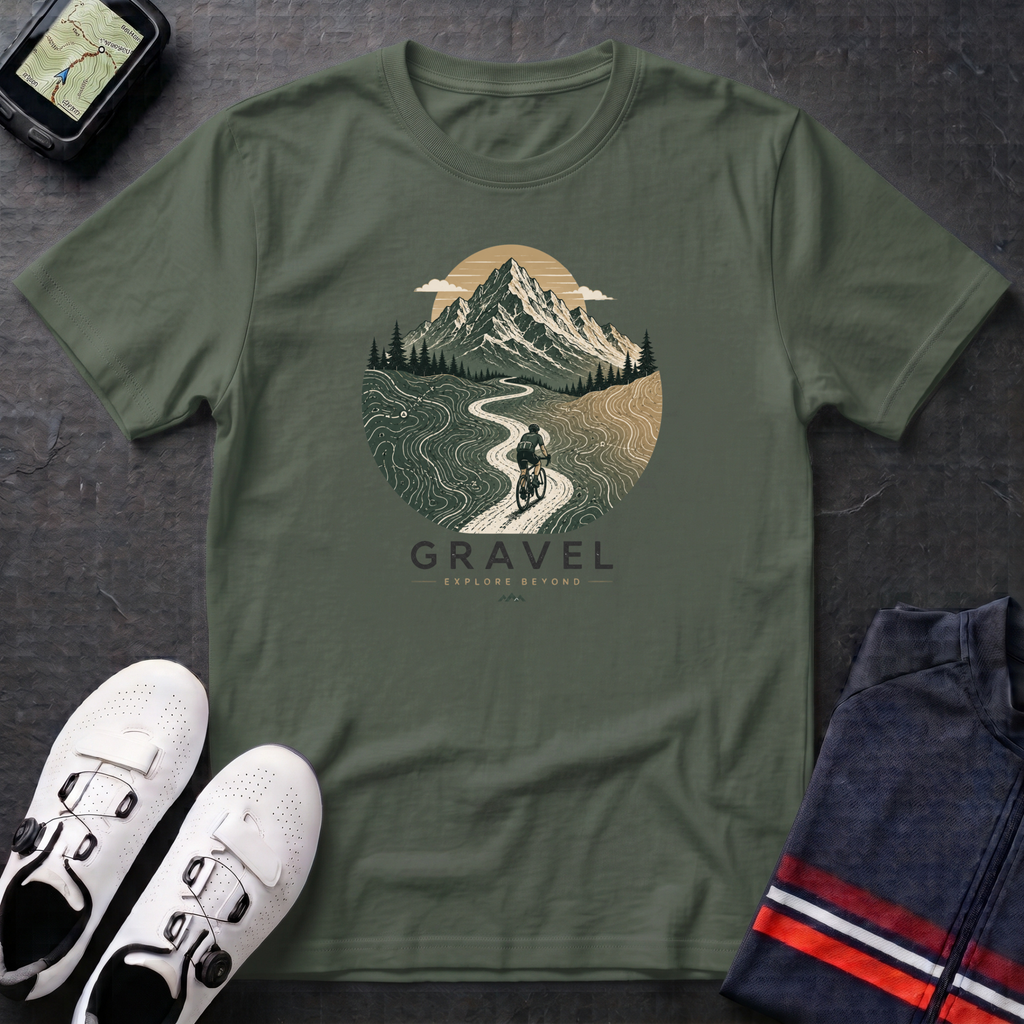 Gravel Explore Beyond T-Shirt
