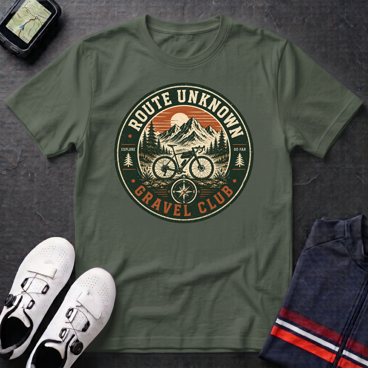Route Unknown Gravel Club T-Shirt
