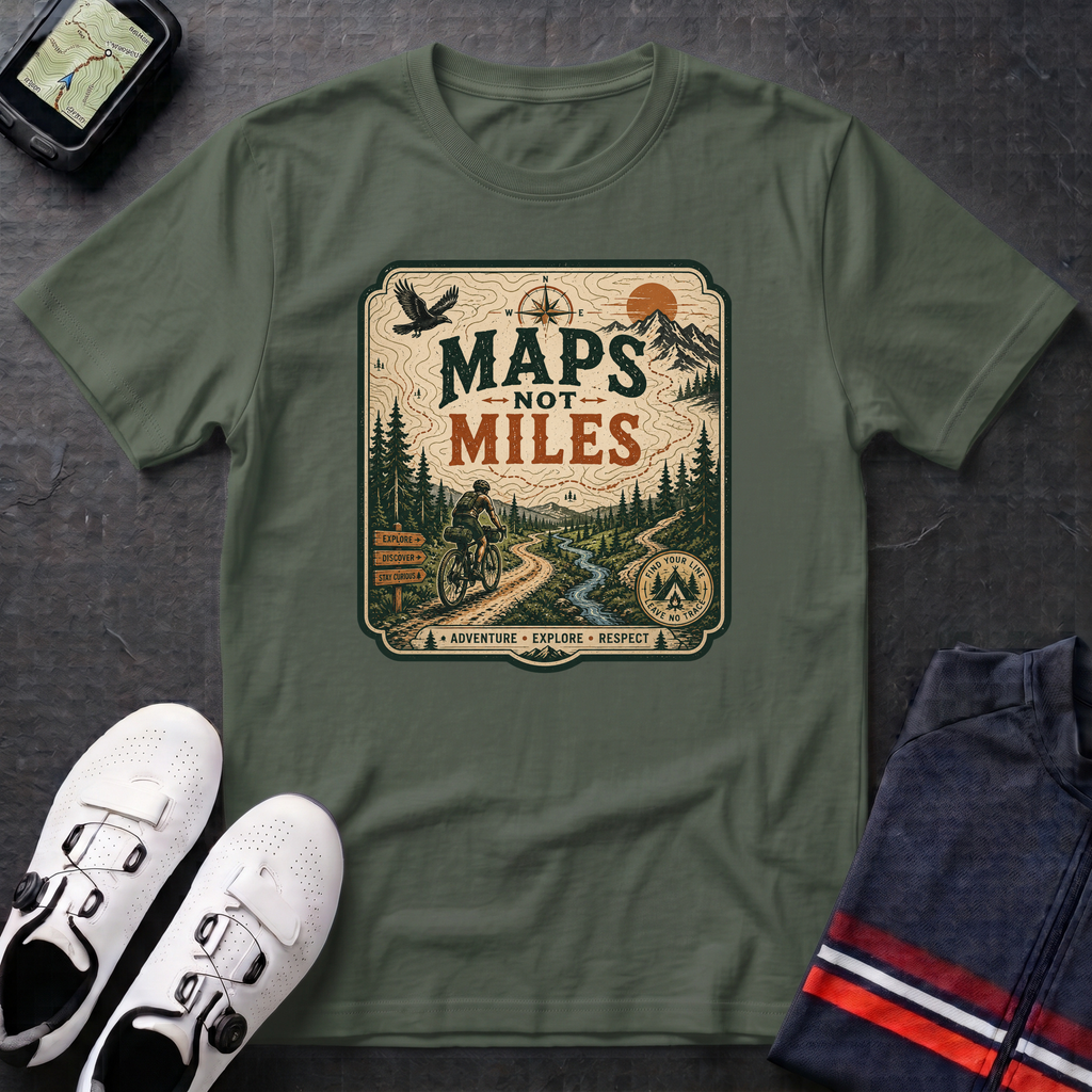 Maps Not Miles T-Shirt