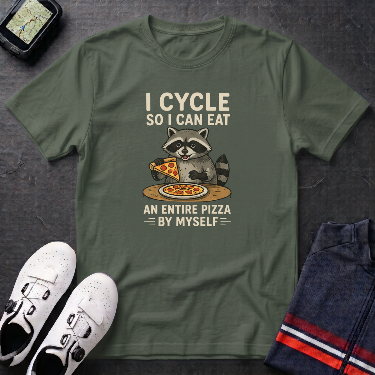 Pizza Raccoon T-Shirt