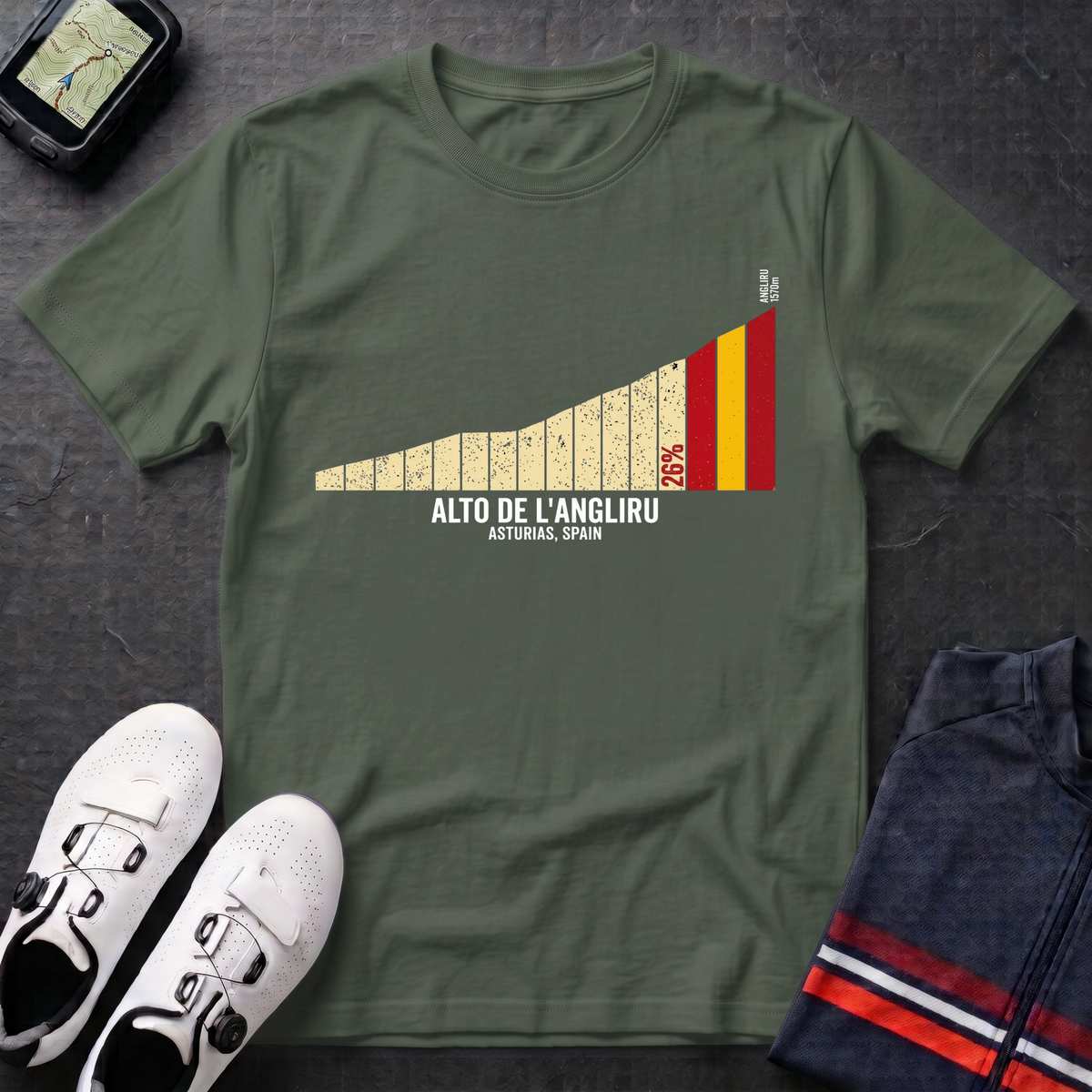 Angliru Profile T-Shirt
