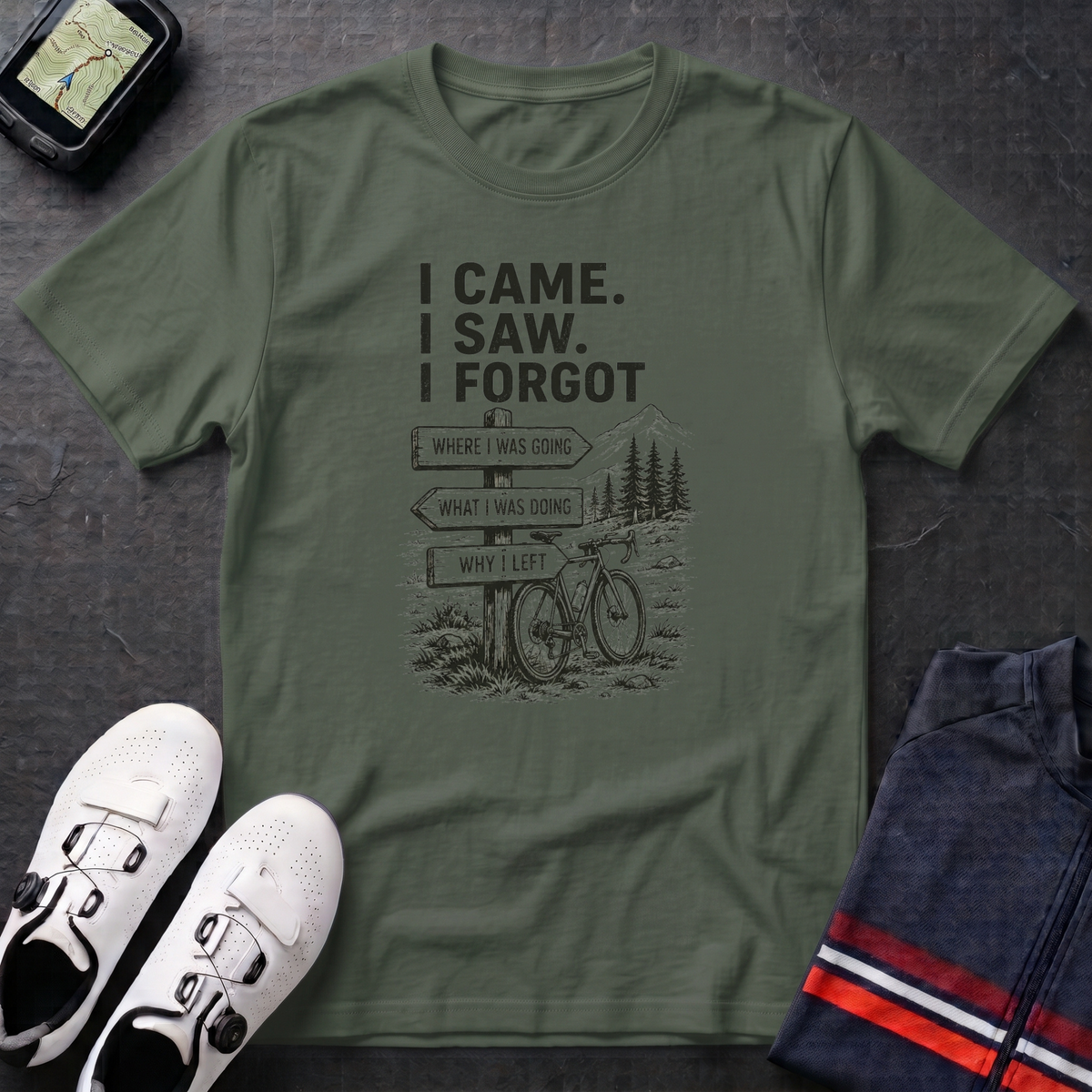 I Came I Saw I Forgot T-Shirt