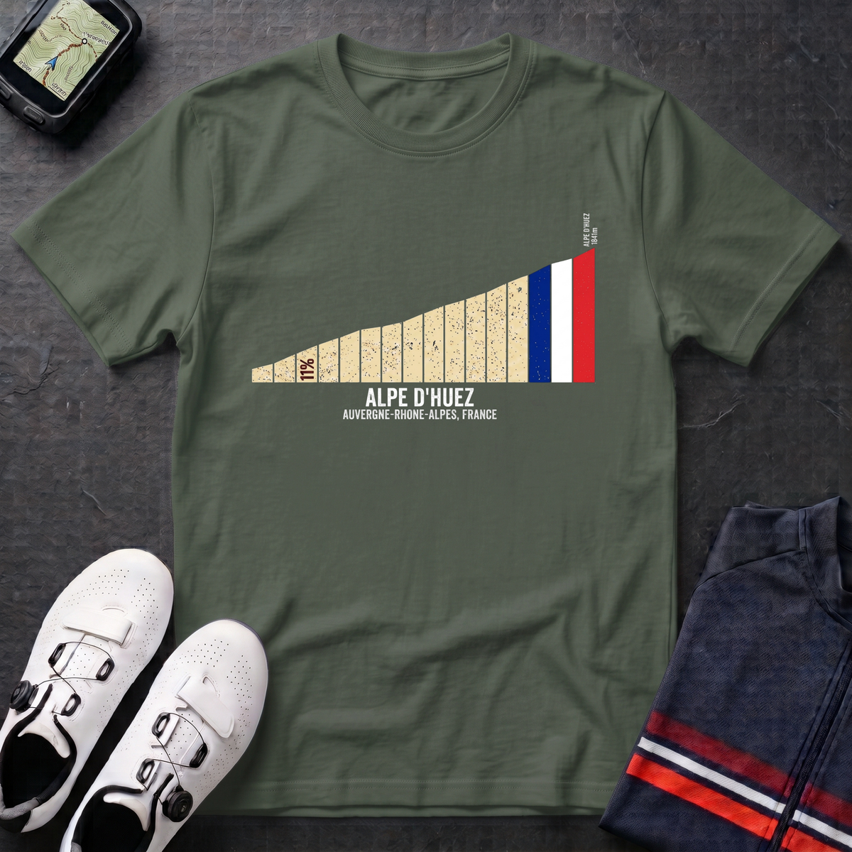 Alpe d'Huez Profile T-Shirt