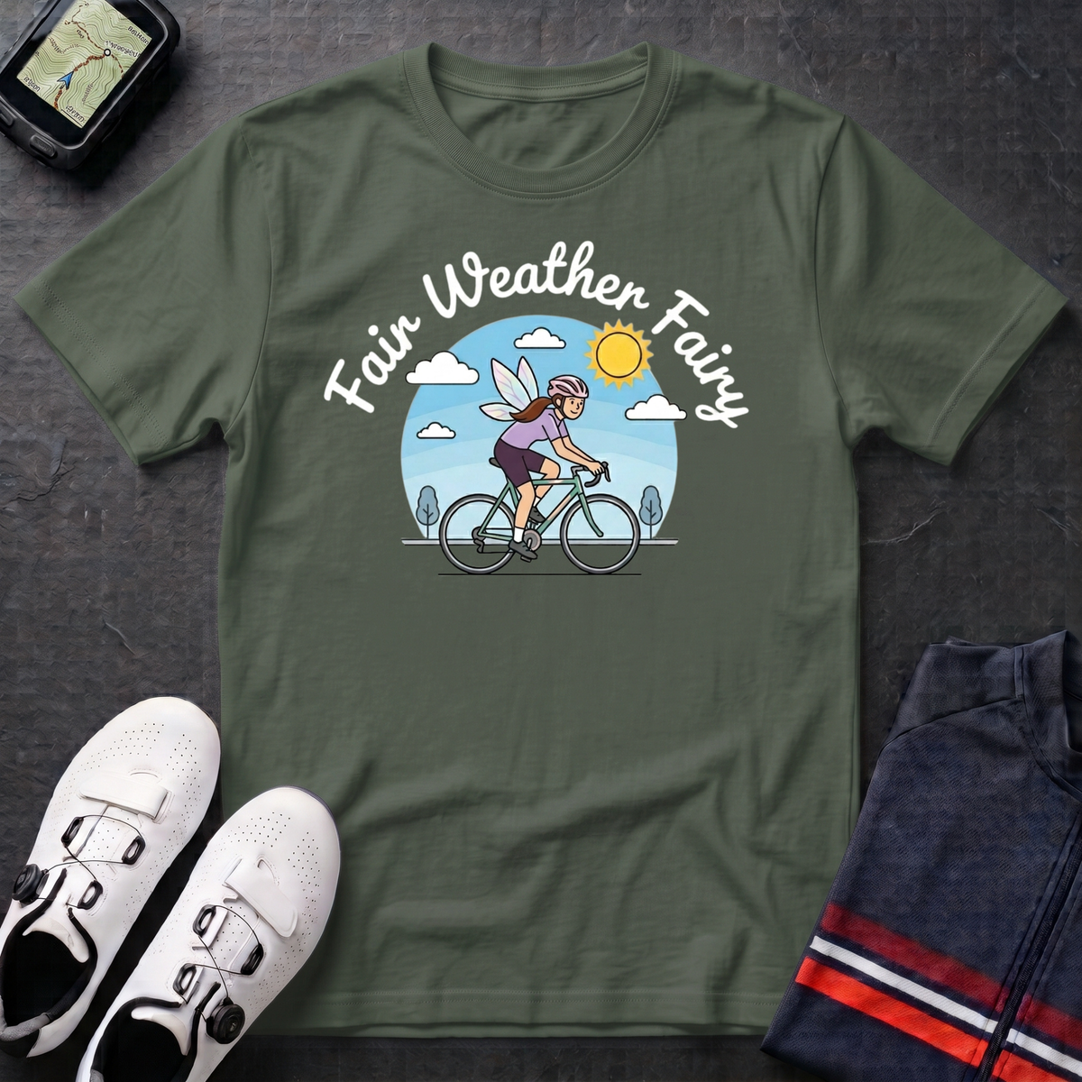 Fair Weather Fairy Lady T-Shirt