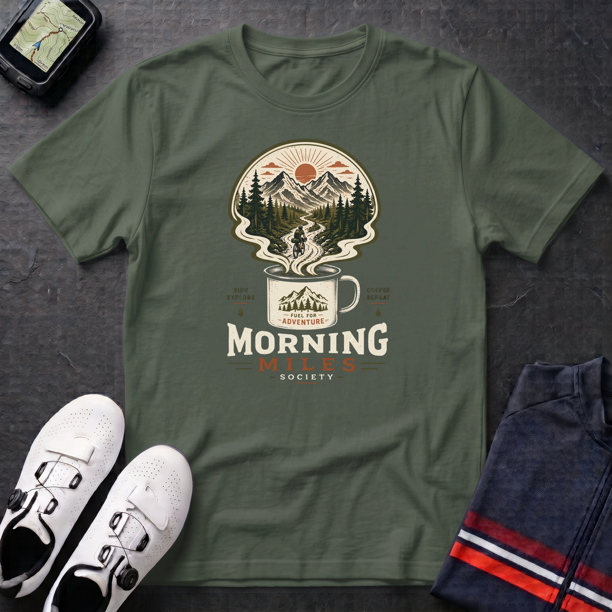 Morning Miles Society T-Shirt