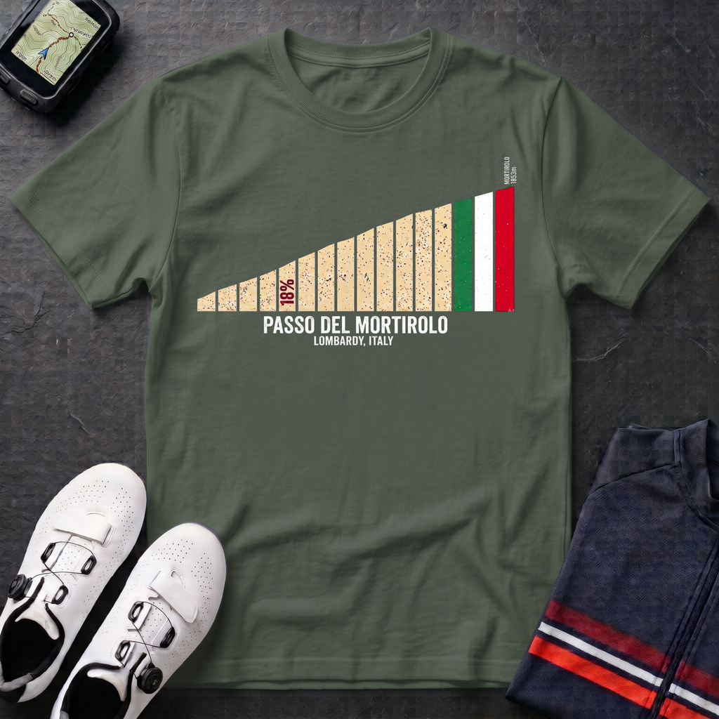 Mortirolo Profile T-Shirt