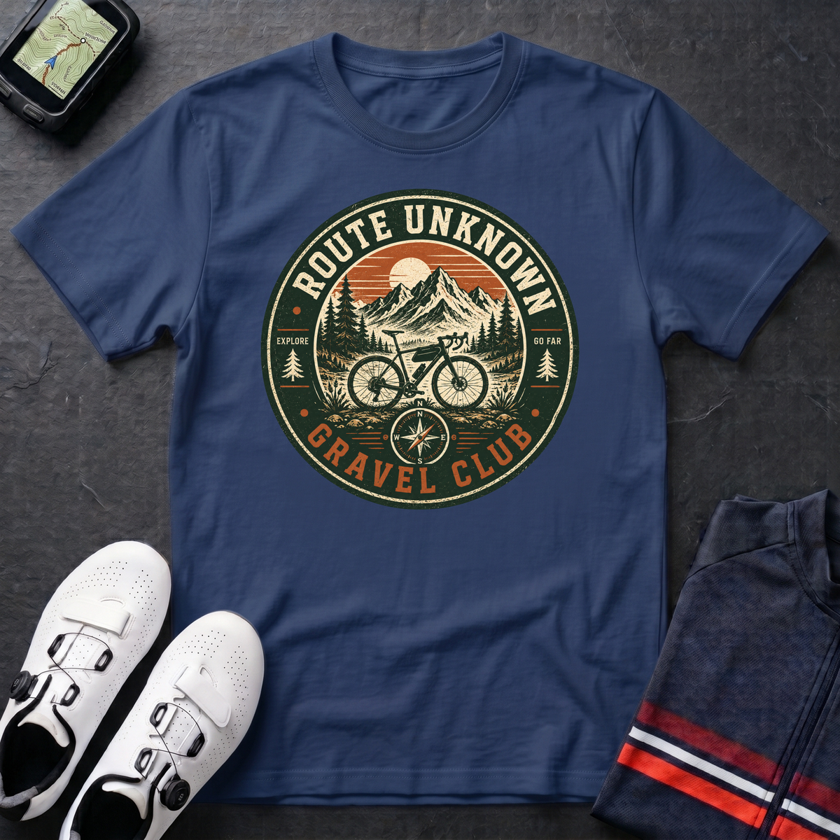Route Unknown Gravel Club T-Shirt