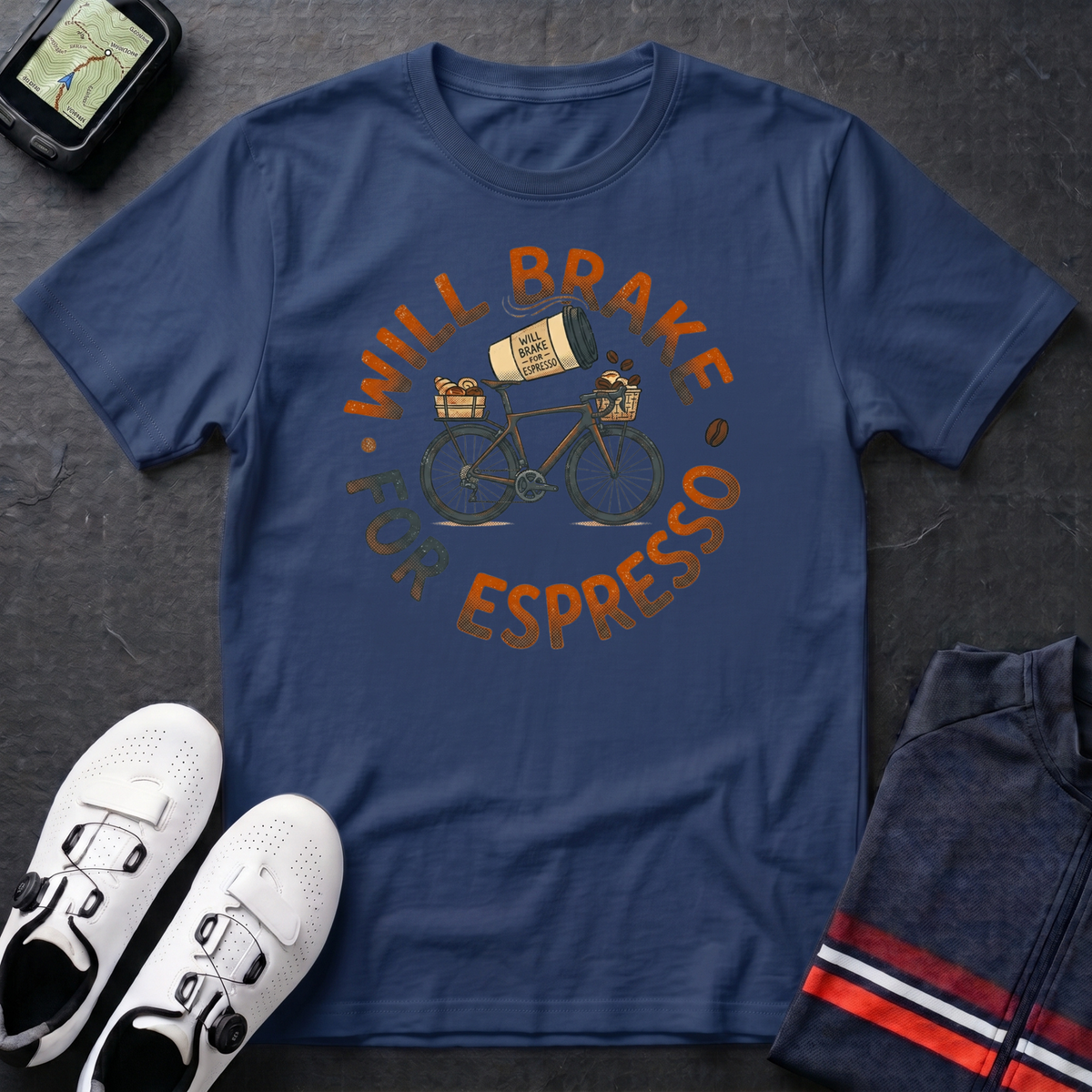 Will Brake For Espresso T-Shirt