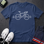 Road Bike ECG T-Shirt