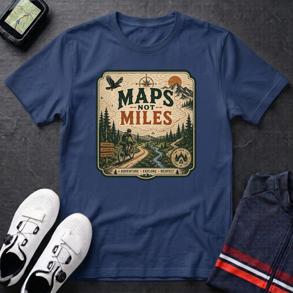 Maps Not Miles T-Shirt