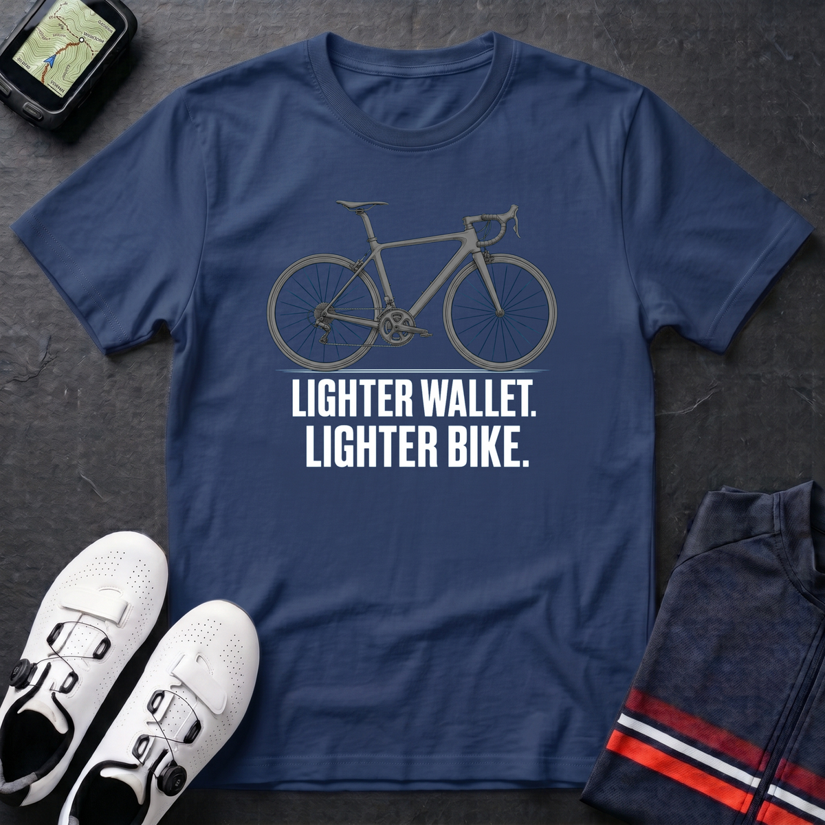 Lighter Wallet Lighter Bike T-Shirt