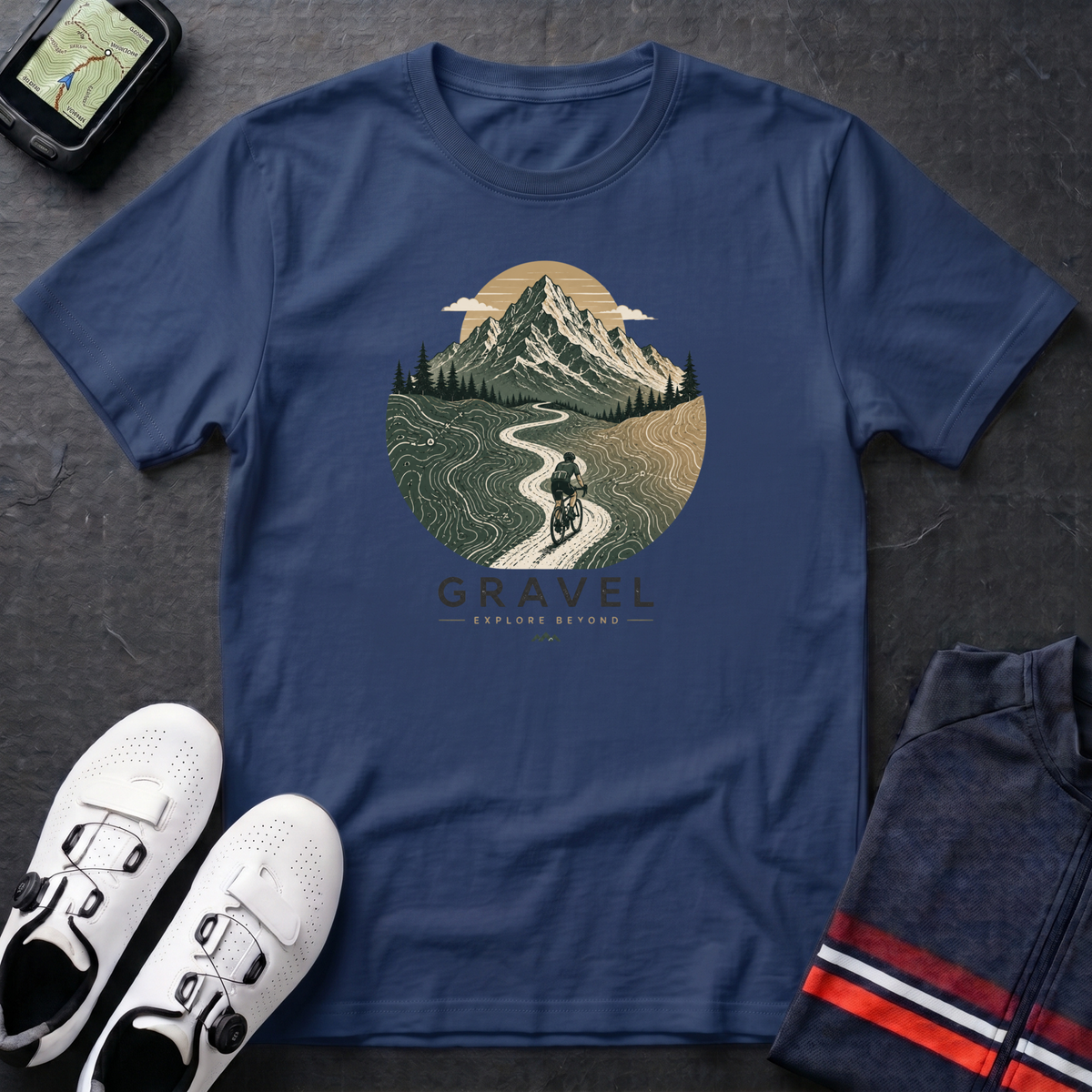 Gravel Explore Beyond T-Shirt