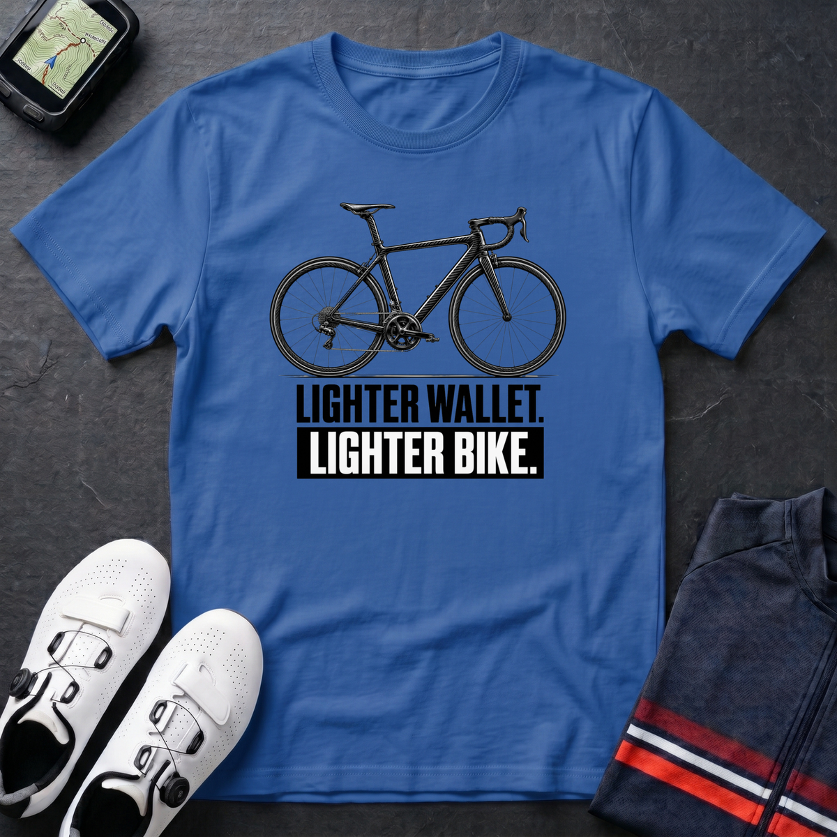Lighter Wallet Lighter Bike T-Shirt