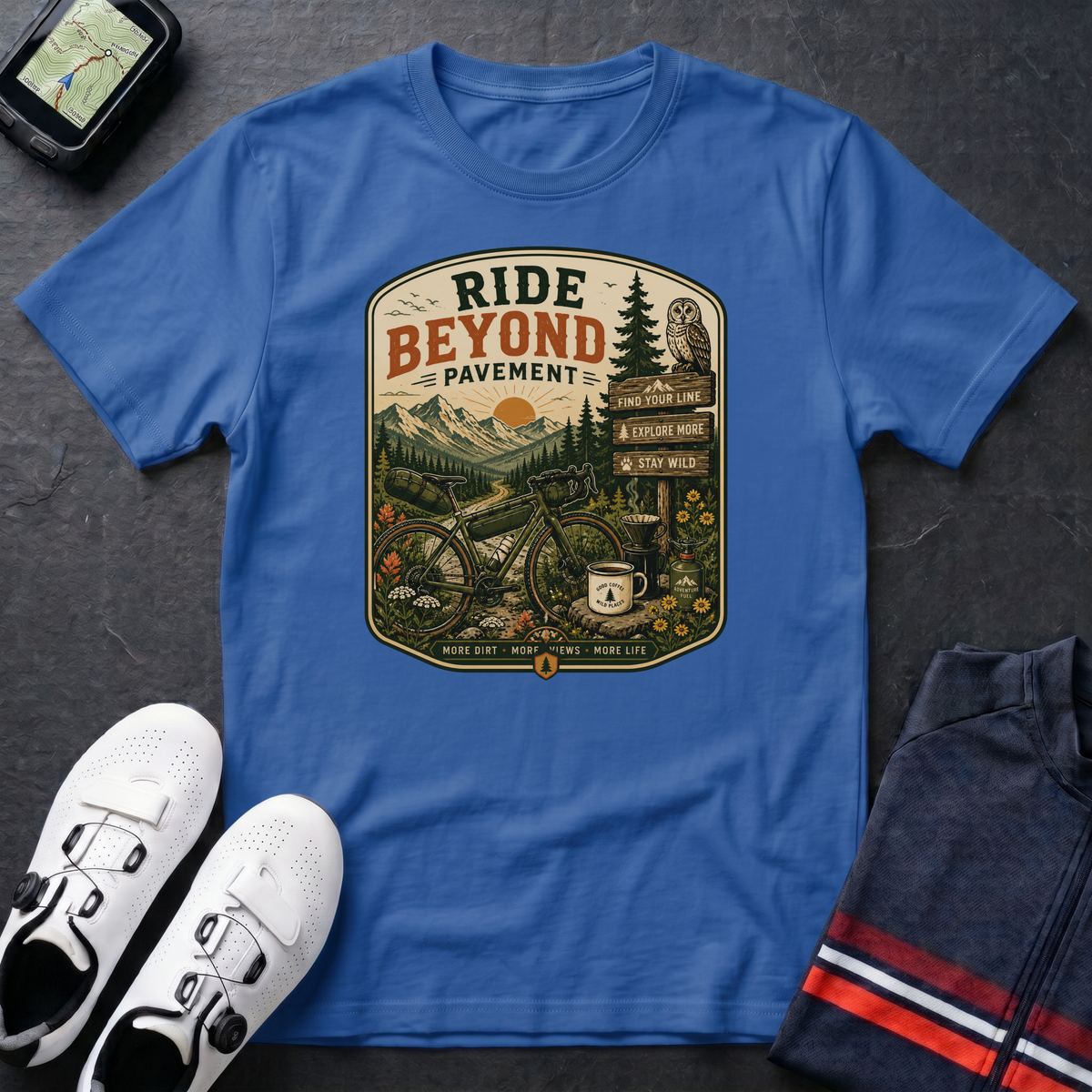 Ride Beyond Pavement T-Shirt
