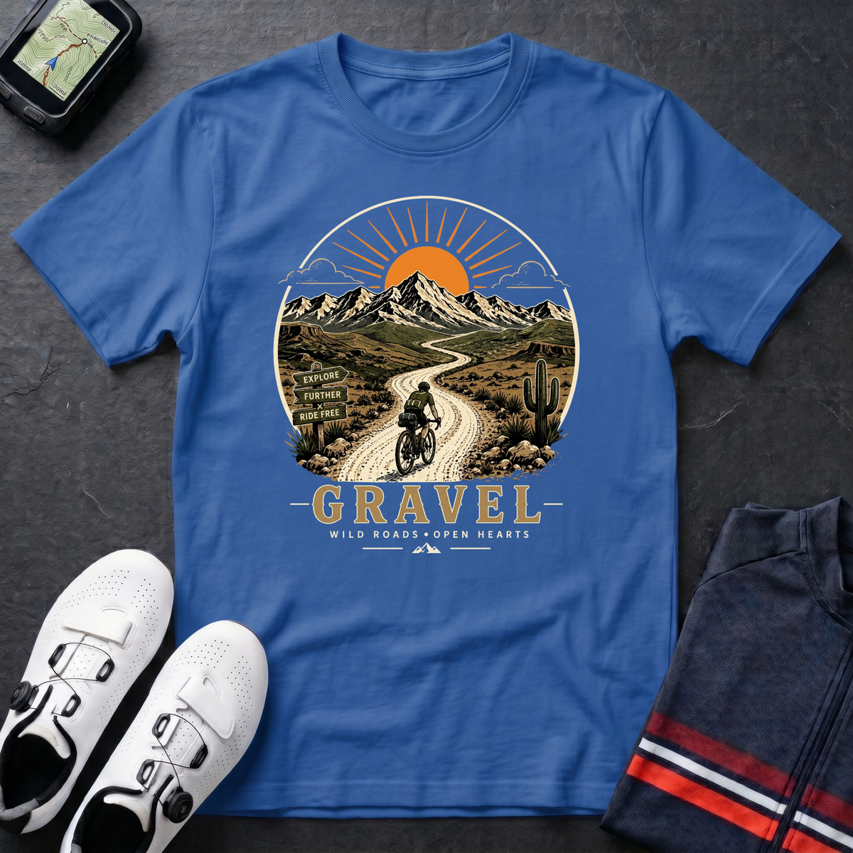 Gravel Wild Roads T-Shirt
