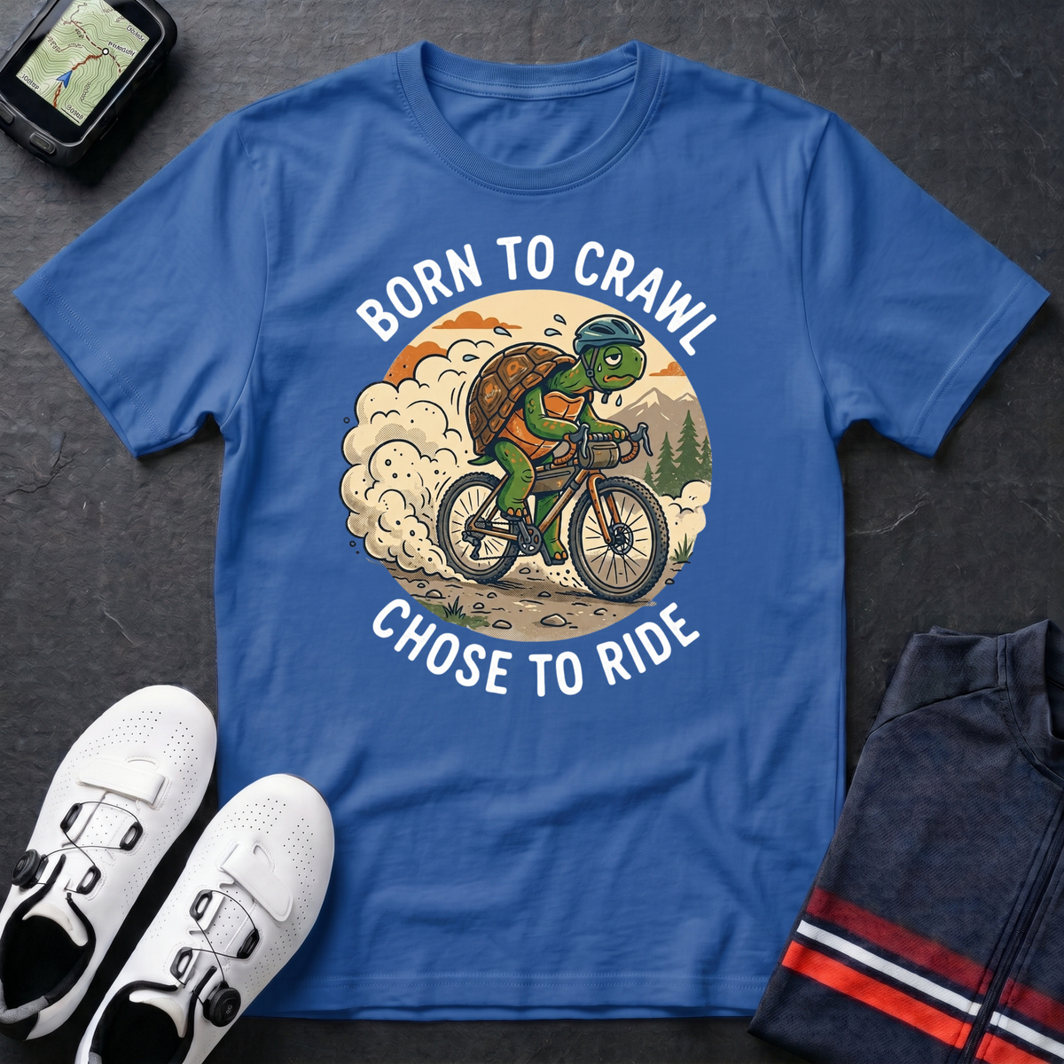 Turtle Born to Crawl T-Shirt
