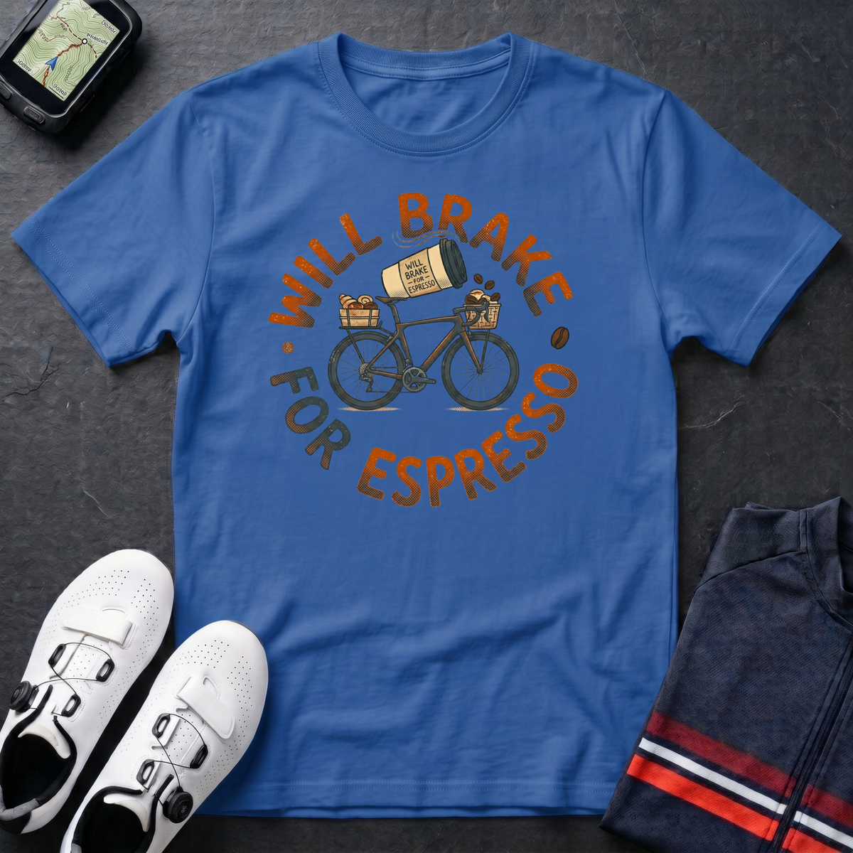 Will Brake For Espresso T-Shirt