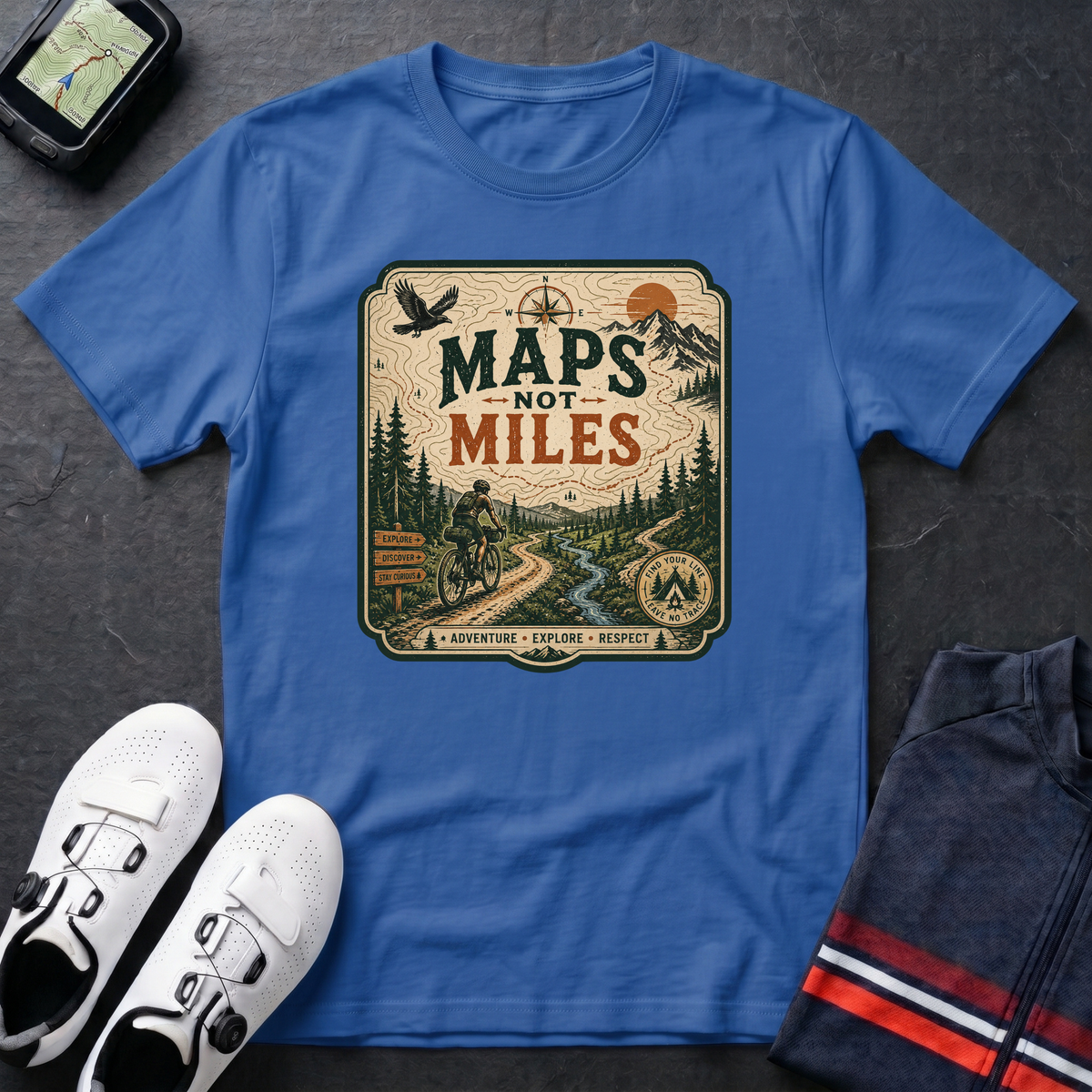 Maps Not Miles T-Shirt