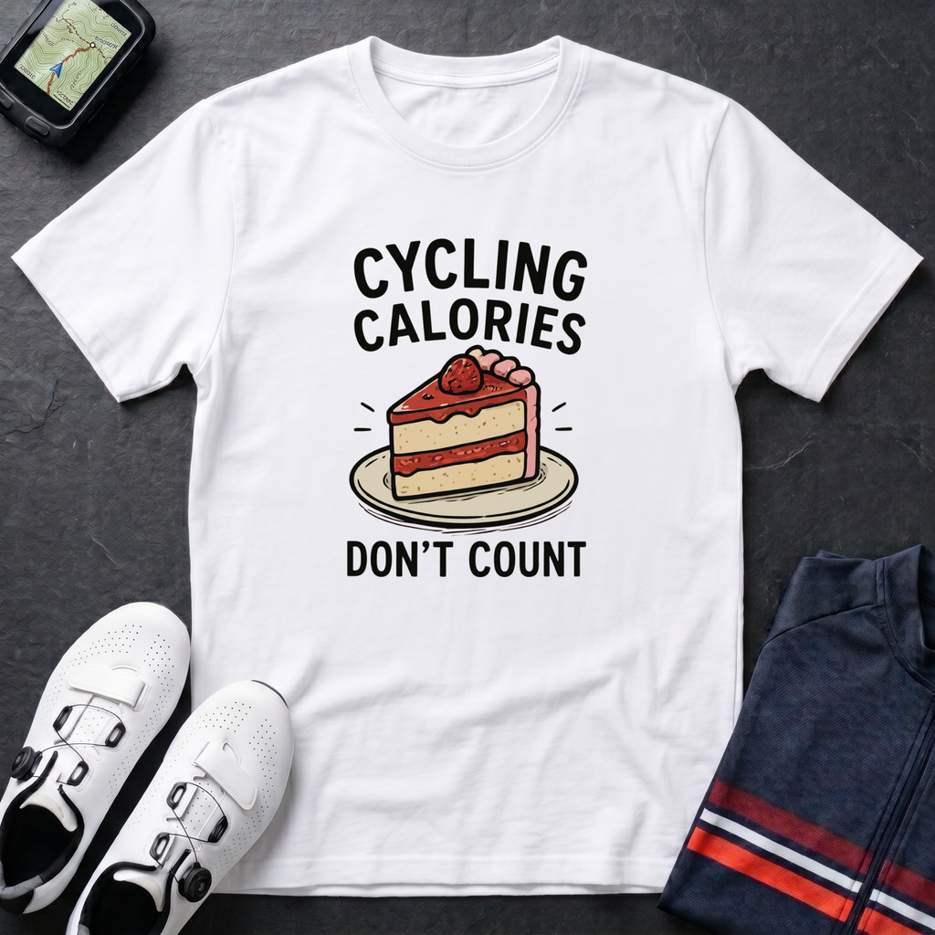 Cyclng Calories Don't Count T-Shirt