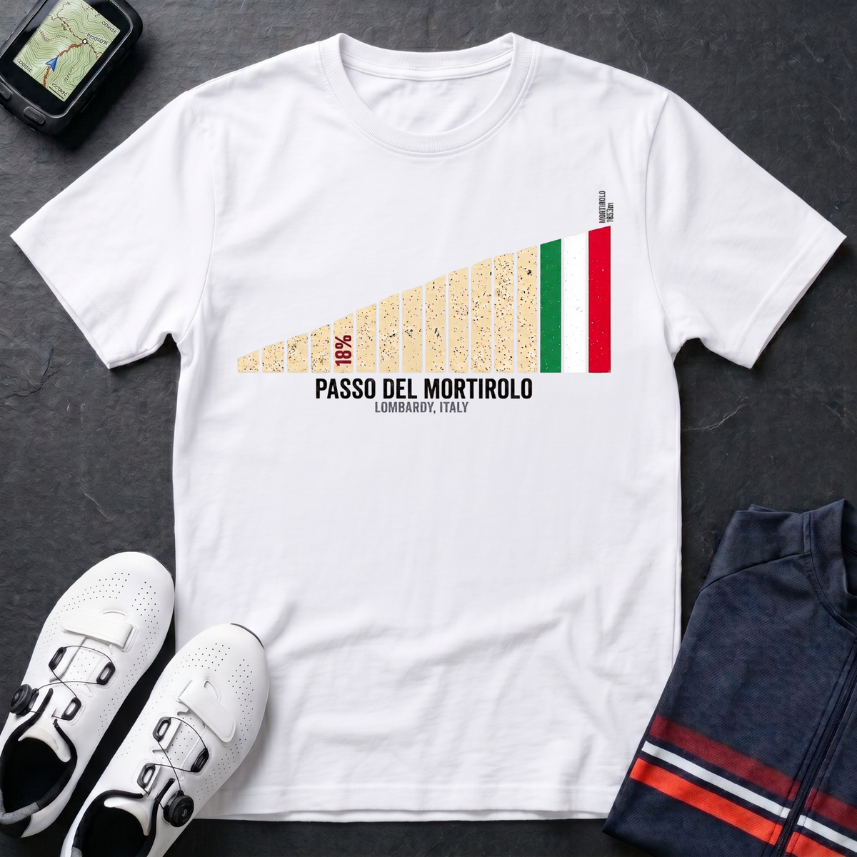 Mortirolo Profile T-Shirt