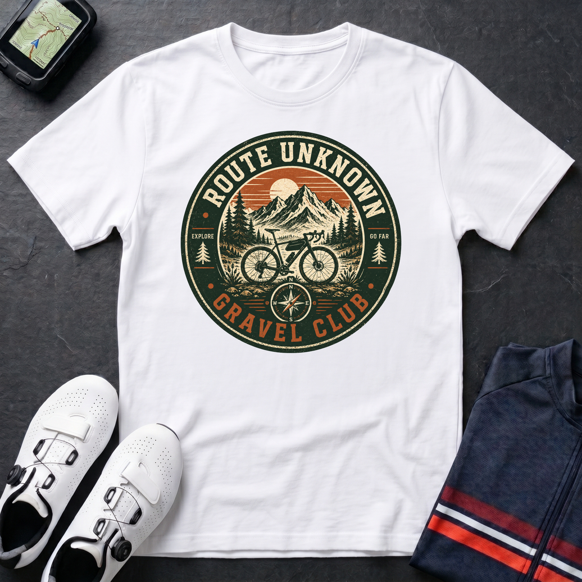 Route Unknown Gravel Club T-Shirt